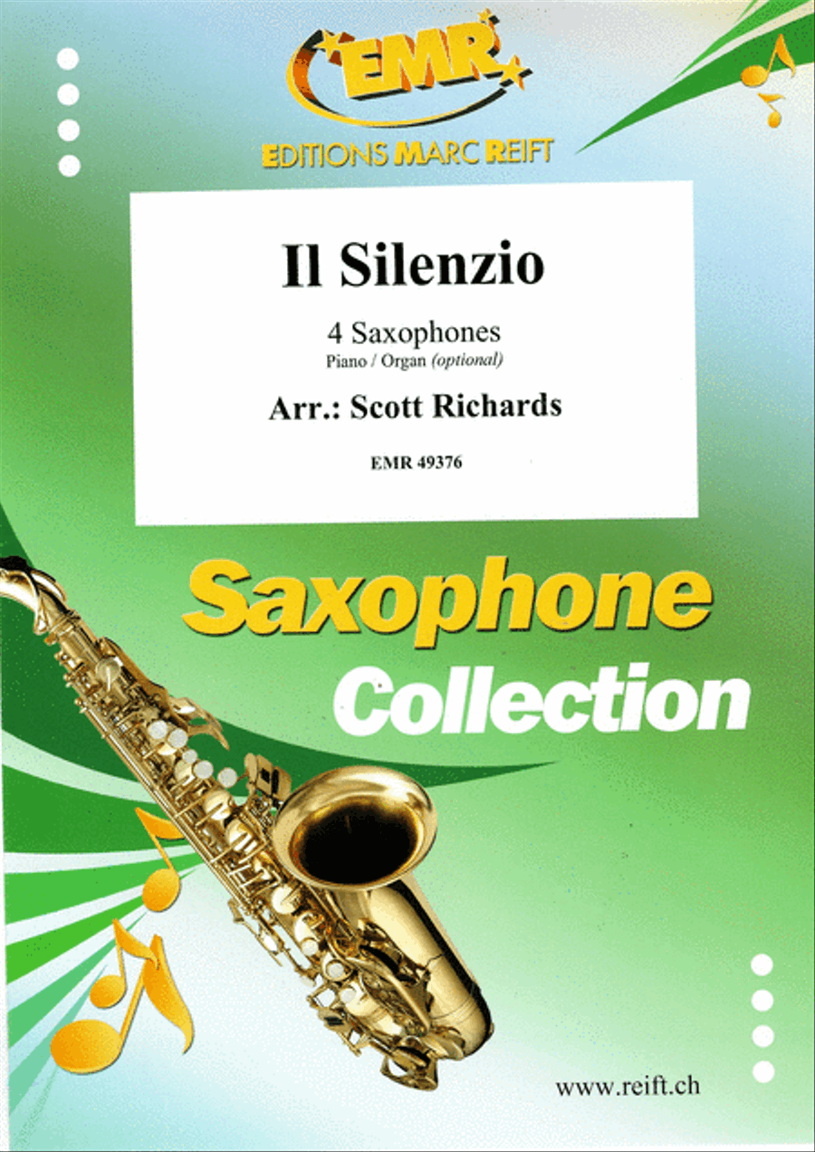 Il Silenzio Saxophone Quartet scores gallery preview page 1