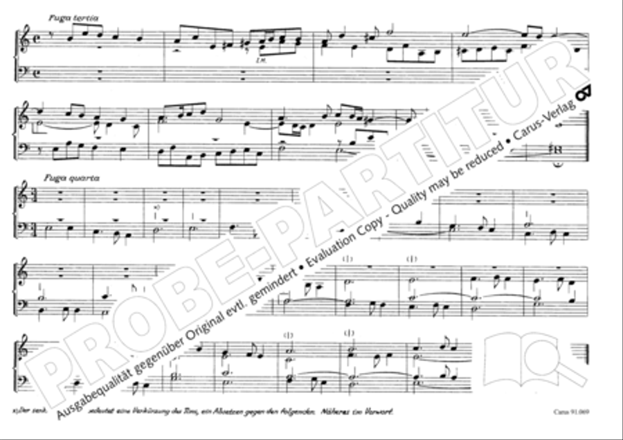 Musikalischer Blumenstrauss Organ Solo scores gallery preview page 23