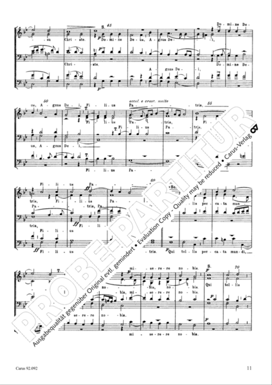 Missa Papae Marcelli Choir scores gallery preview page 8