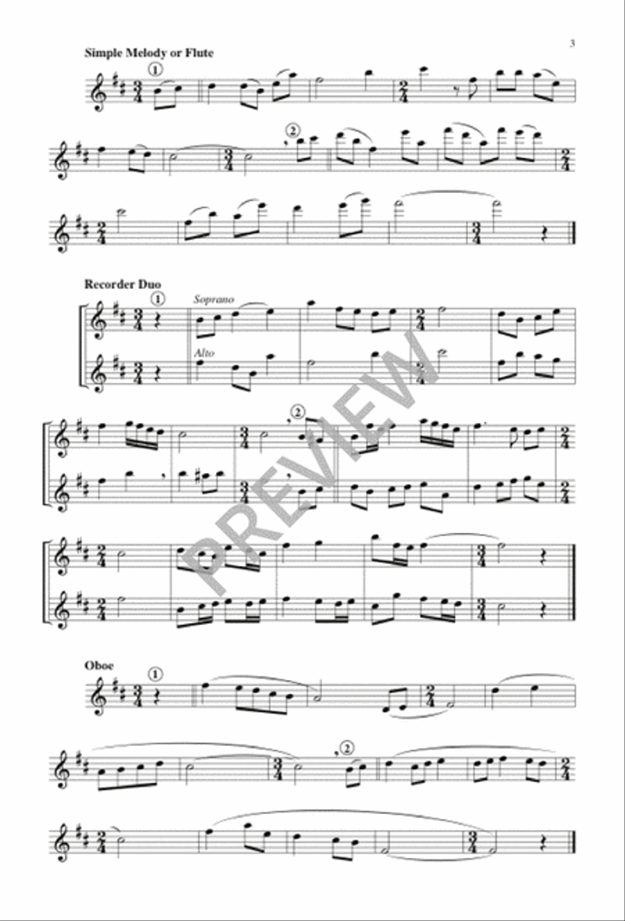 Three Songs for Lent Three Songs for Lent 4-Part scores gallery preview page 2