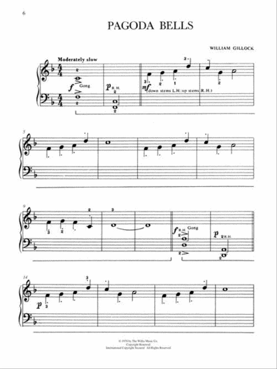 A Young Pianist's First Big Note Solos Piano Method scores gallery preview page 4