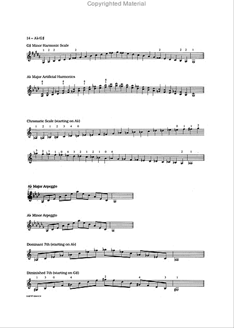 The Complete Violin Technique Book Violin scores gallery preview page 3