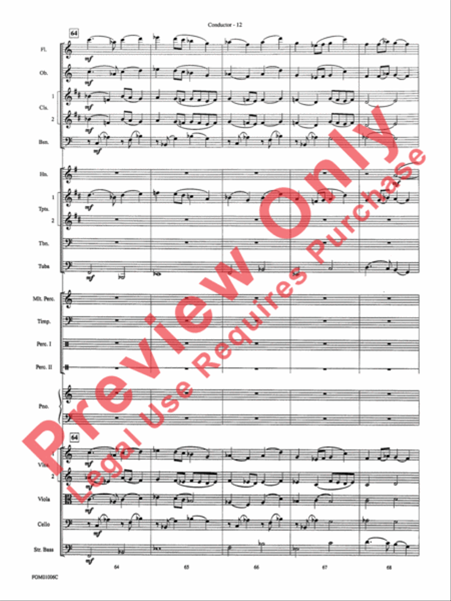 How the Grinch Stole Christmas (Medley) Full Orchestra scores gallery preview page 15