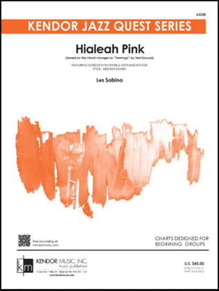 Hialeah Pink (based on the chord changes to 'Flamingo' by Ted Grouya) (Full Score)