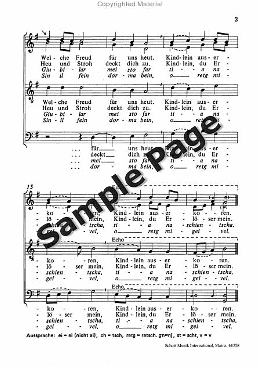 Haus K Dorma Dorma O Bambin (ep) 4-Part scores gallery preview page 4