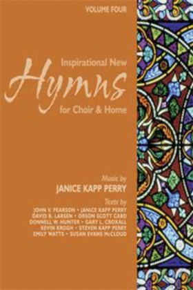 Book cover for Inspirational New Hymns for Choir & Home - Vol 4