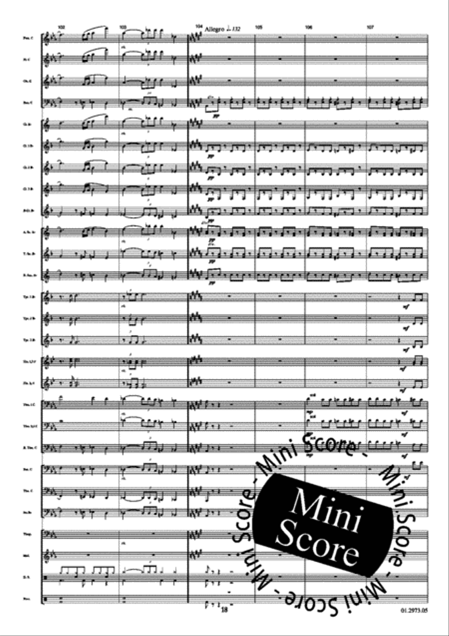 God Save the 'Queen' Concert Band scores gallery preview page 22