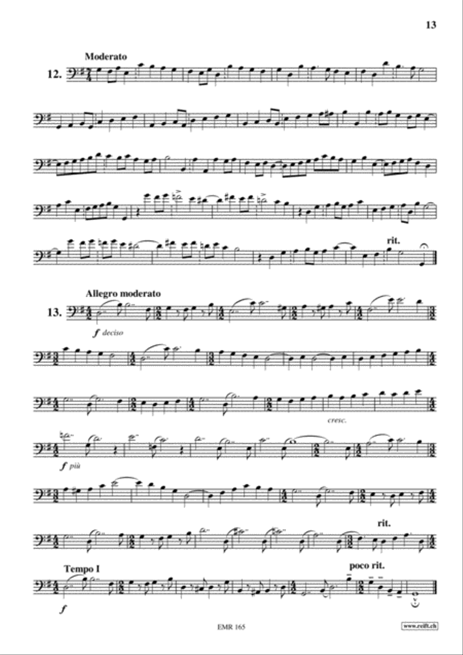 70 Studies Euphonium scores gallery preview page 6