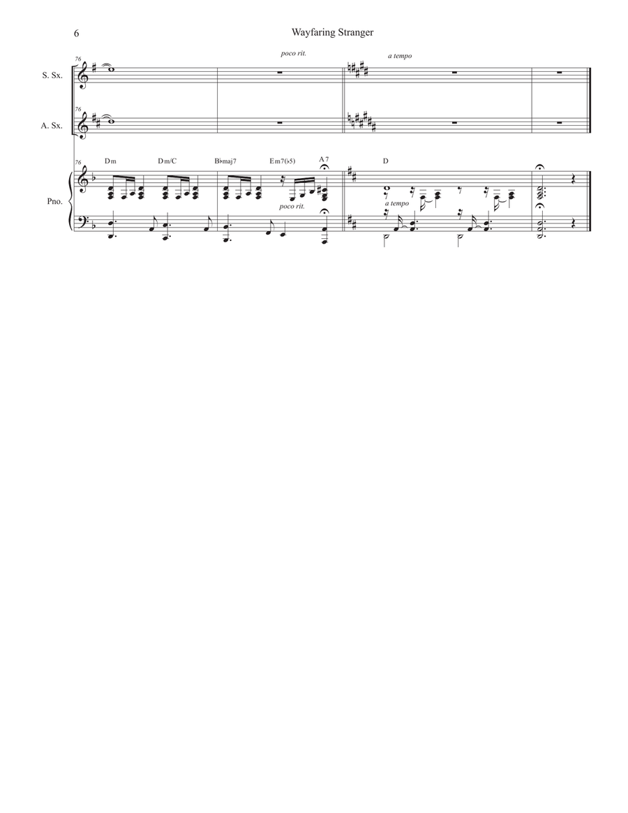 Wayfaring Stranger (with 