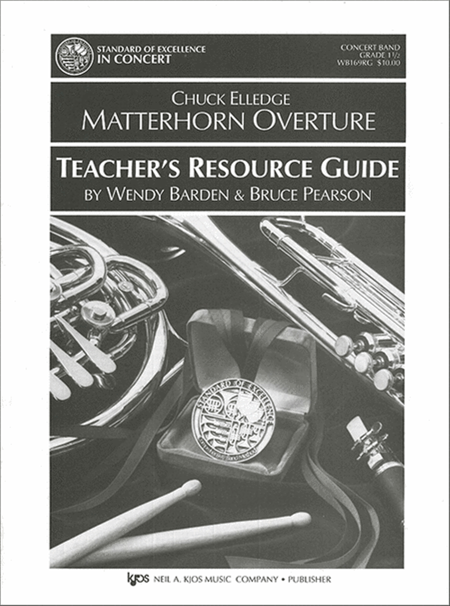 Matterhorn Overture - Resource Guide Concert Band scores gallery preview page 1