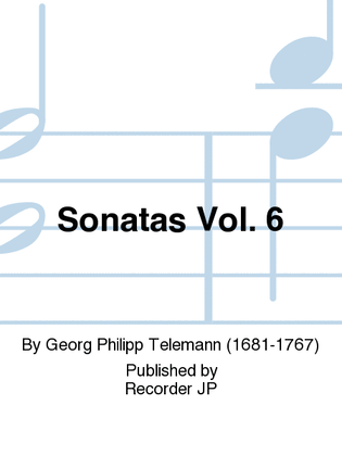 Book cover for Sonatas Vol. 6