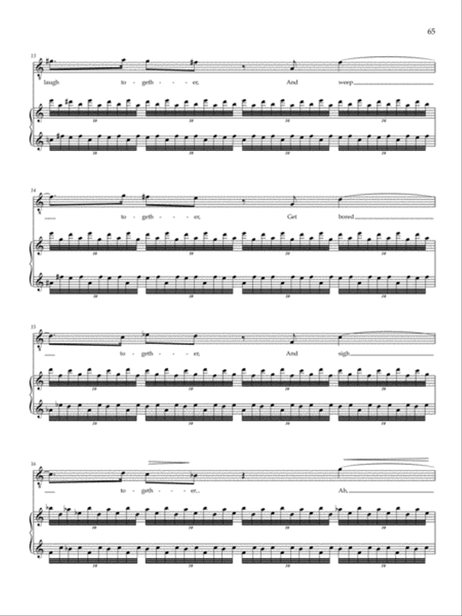 It's Just As I Imagined Voice scores gallery preview page 4