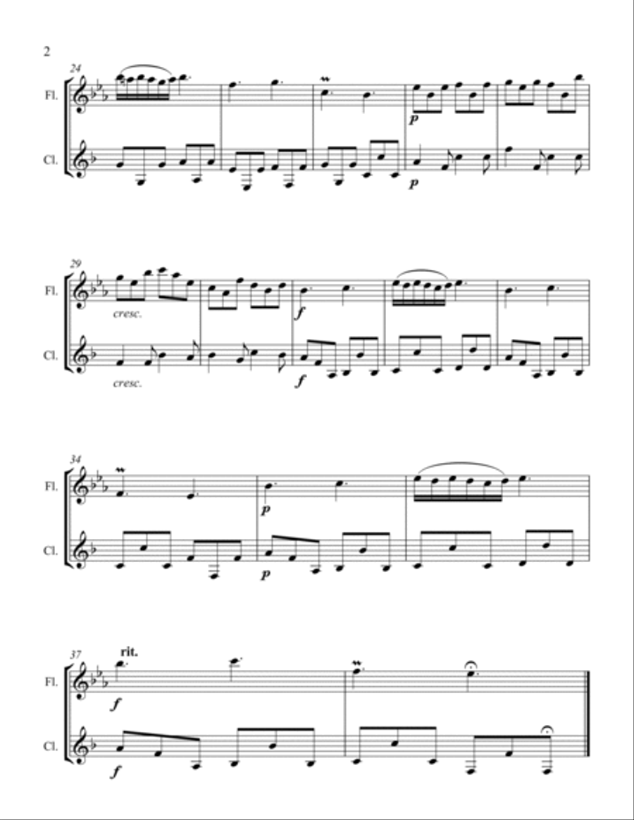 Jigg Woodwind Duet scores gallery preview page 2