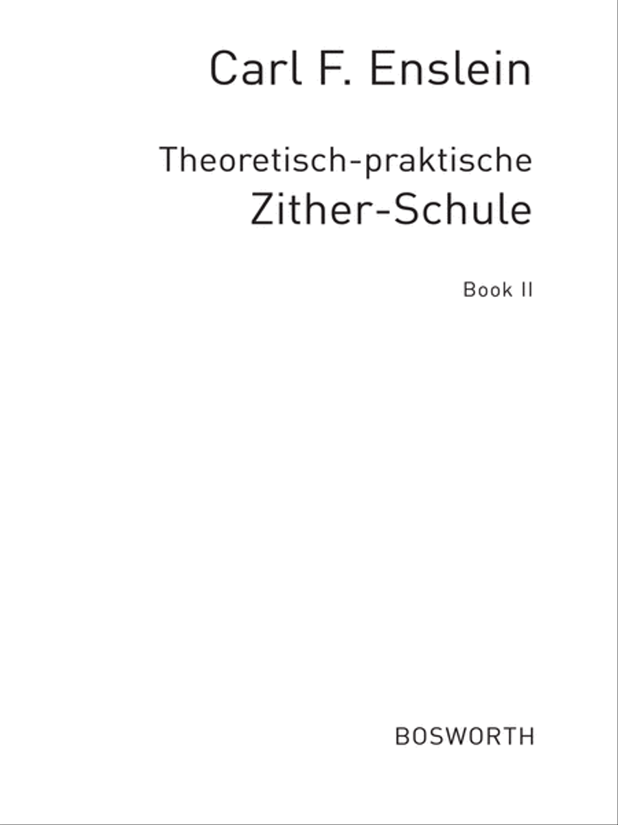 Theoretisch-praktische Zither-schule Bk2 Zither scores gallery preview page 1