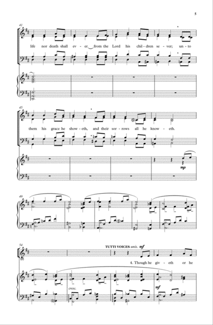Children of the Heavenly Father 4-Part scores gallery preview page 4