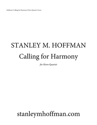 Calling for Harmony