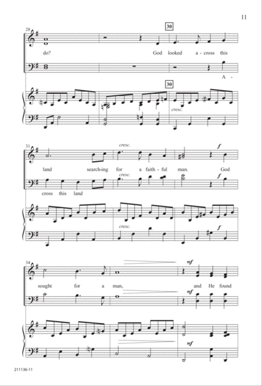 Marching to Zion 4-Part scores gallery preview page 17