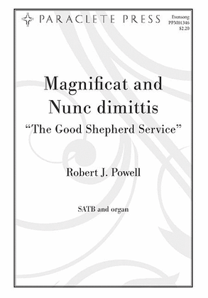 Book cover for Magnificat and Nunc Dimittis "The Good Shepherd Service"