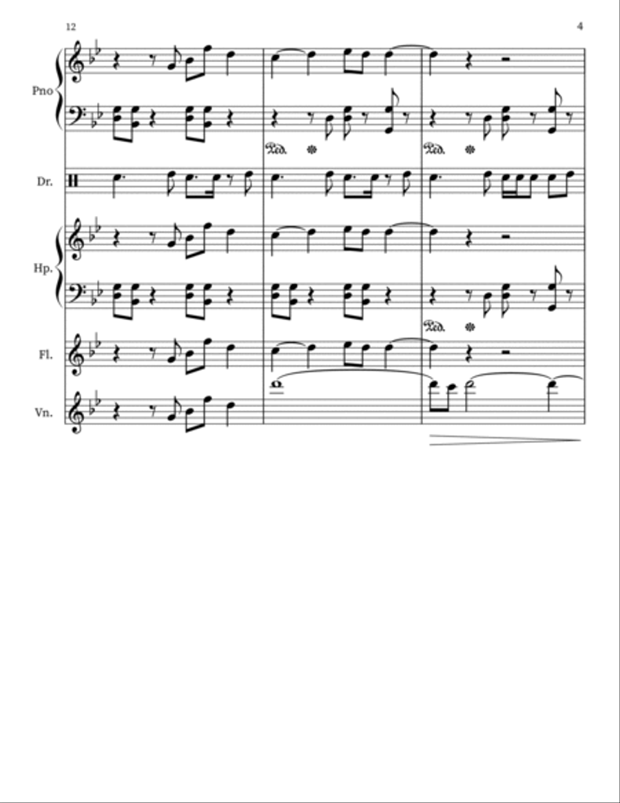 Regarding You Regarding You Small Ensemble scores gallery preview page 4