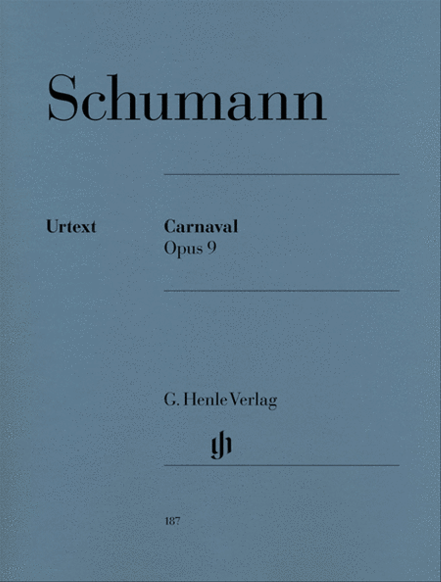Carnaval Op. 9 Piano Solo scores gallery preview page 1