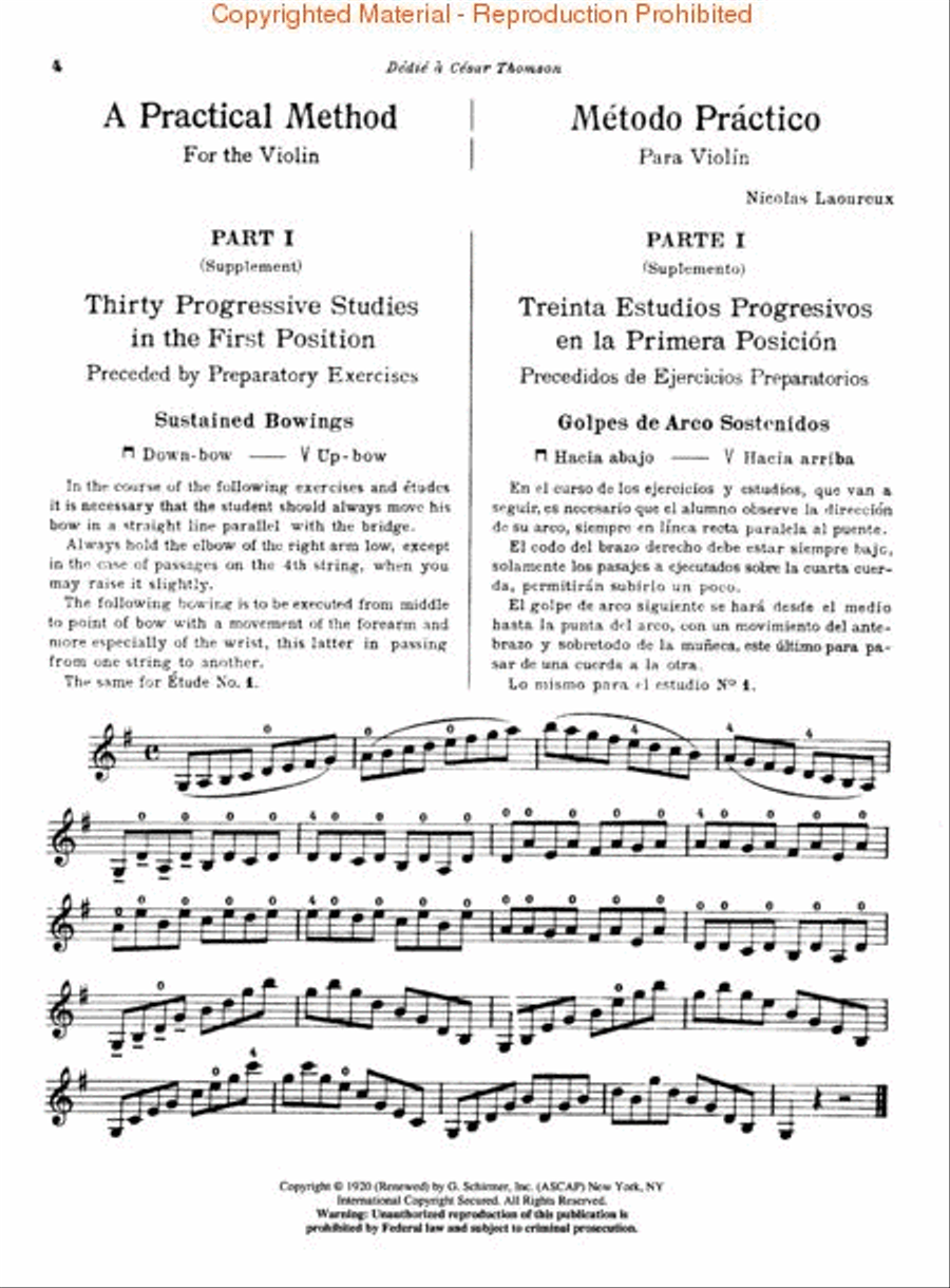 Practical Method – Part 1 (Supplement) Violin scores gallery preview page 2
