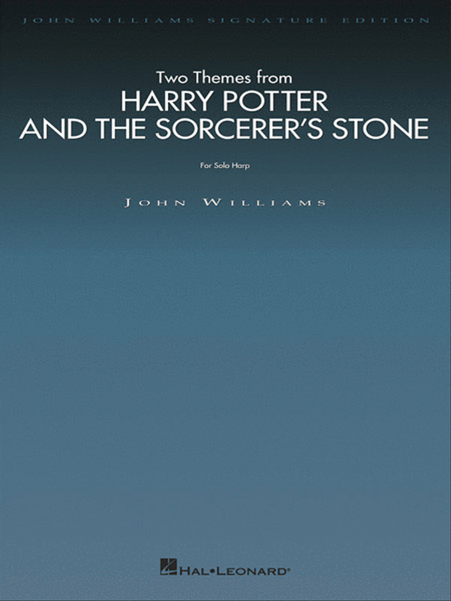 Two Themes from Harry Potter and the Sorcerer's Stone Harp scores gallery preview page 1