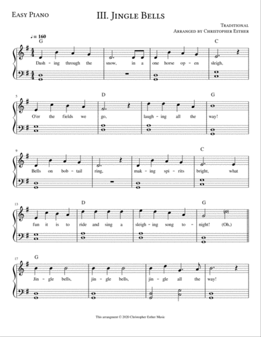 Jingle bell note shop piano