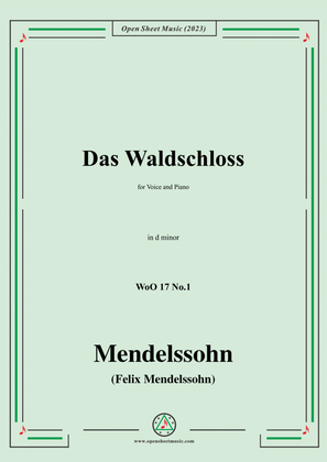 F. Mendelssohn-Das Waldschloss,WoO 17 No.1,in d minor