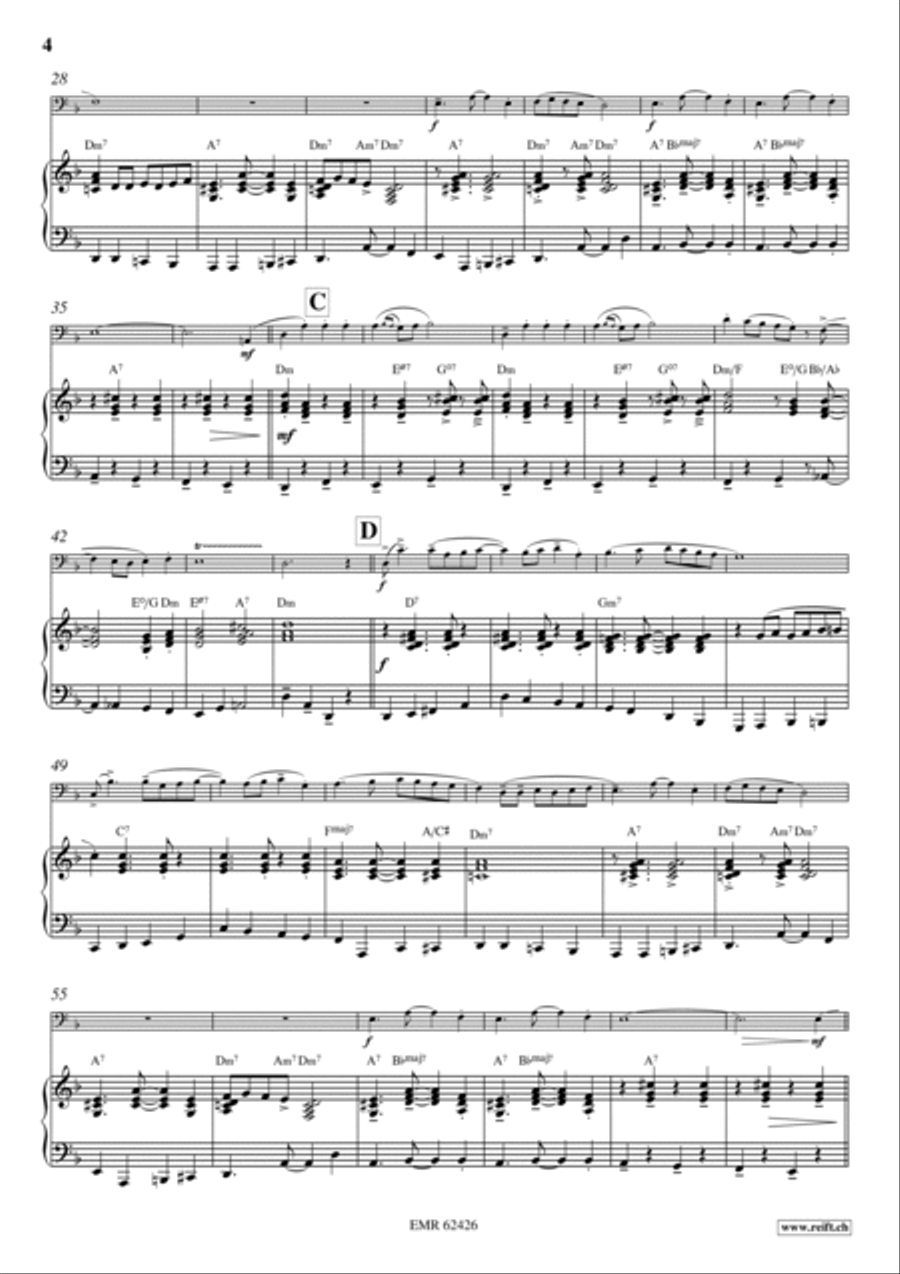 La Cinquantaine Piano Accompaniment scores gallery preview page 5