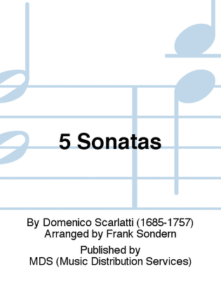Book cover for 5 Sonatas