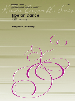 Book cover for Tibetan Dance (Xiyi Ge)