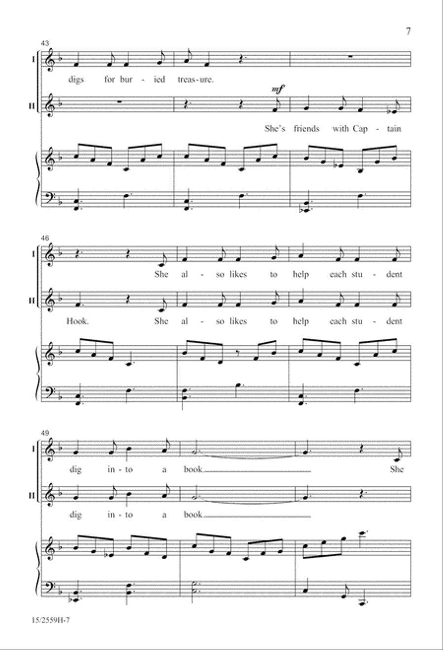 Our Principal's a Pirate 2-Part scores gallery preview page 8