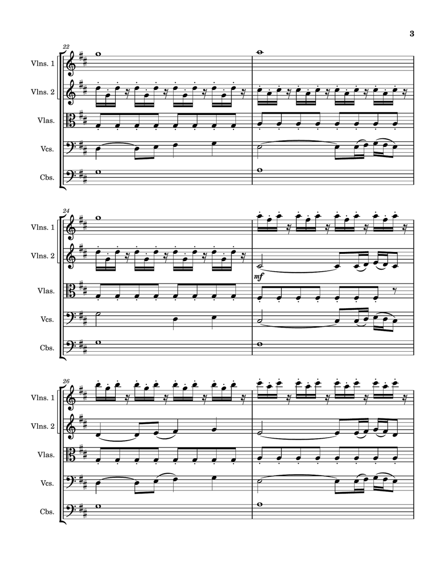 Across Time String Orchestra scores gallery preview page 4