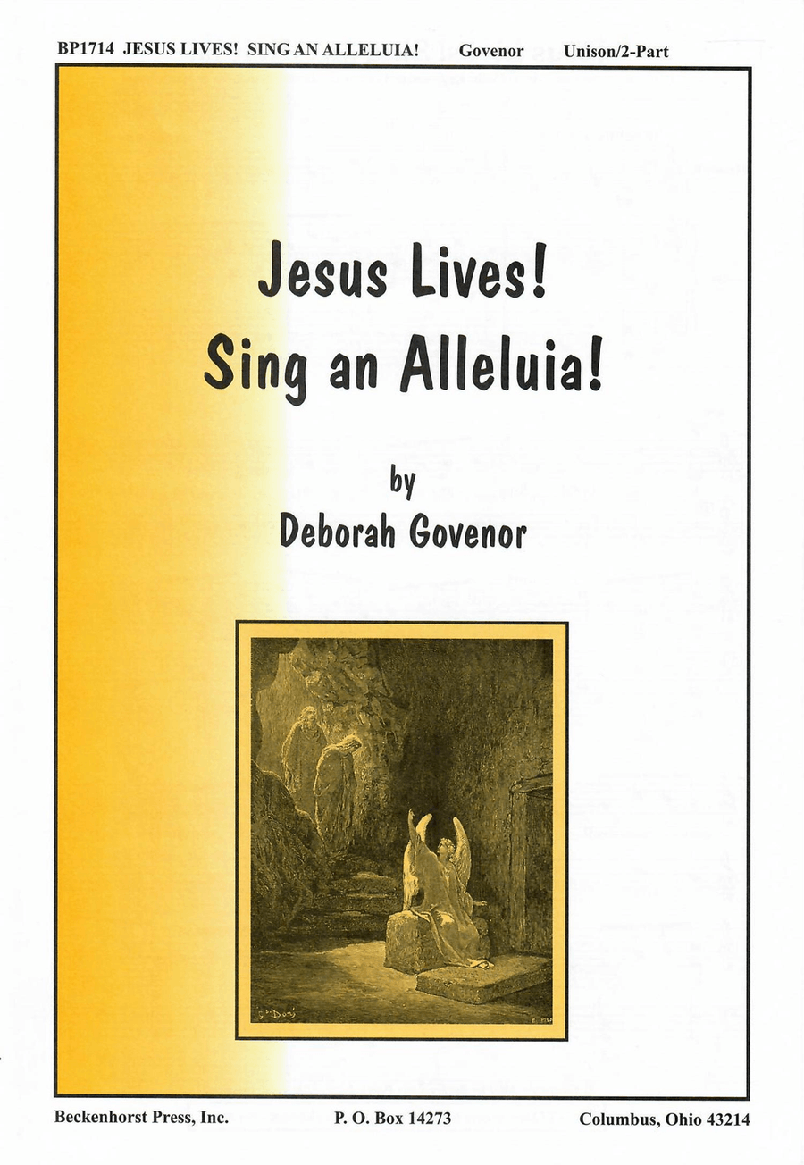 Jesus Lives! Sing an Alleluia! Unison Choir scores gallery preview page 1