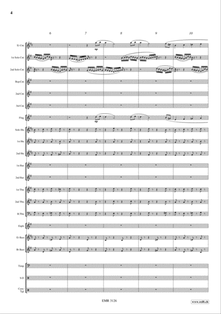 Moto Perpetuo Brass Band scores gallery preview page 5