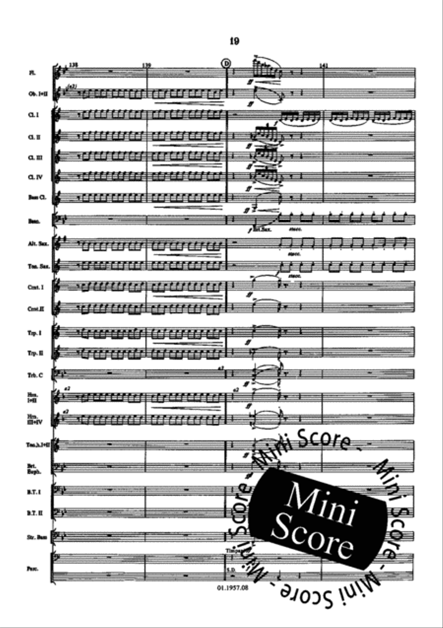 Symfonieen der Nederlanden Concert Band scores gallery preview page 23