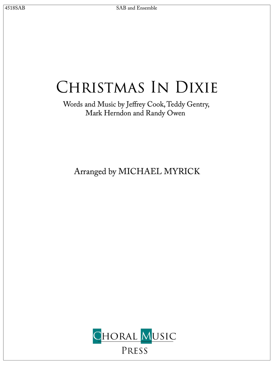 Christmas In Dixie 3-Part scores gallery preview page 1