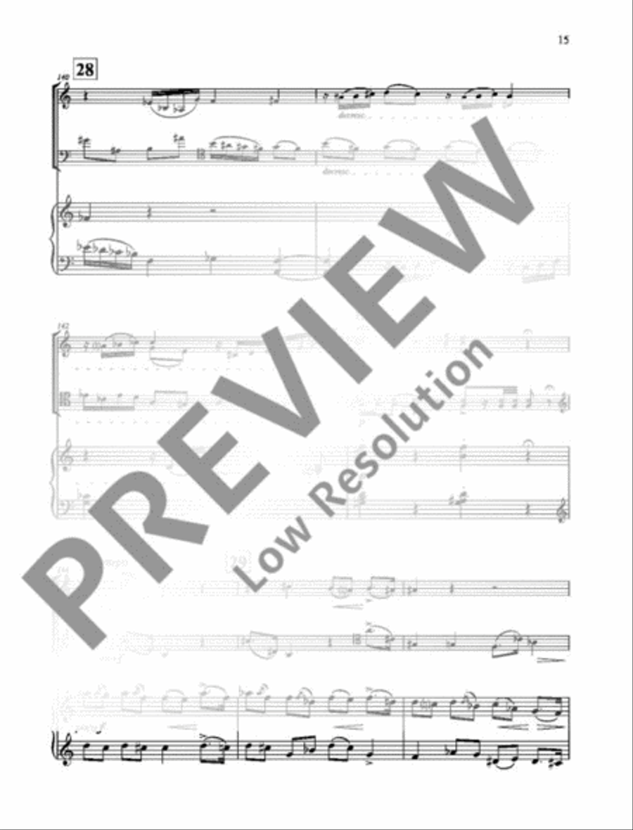 Piano Trio No. 2 Piano Trio scores gallery preview page 18