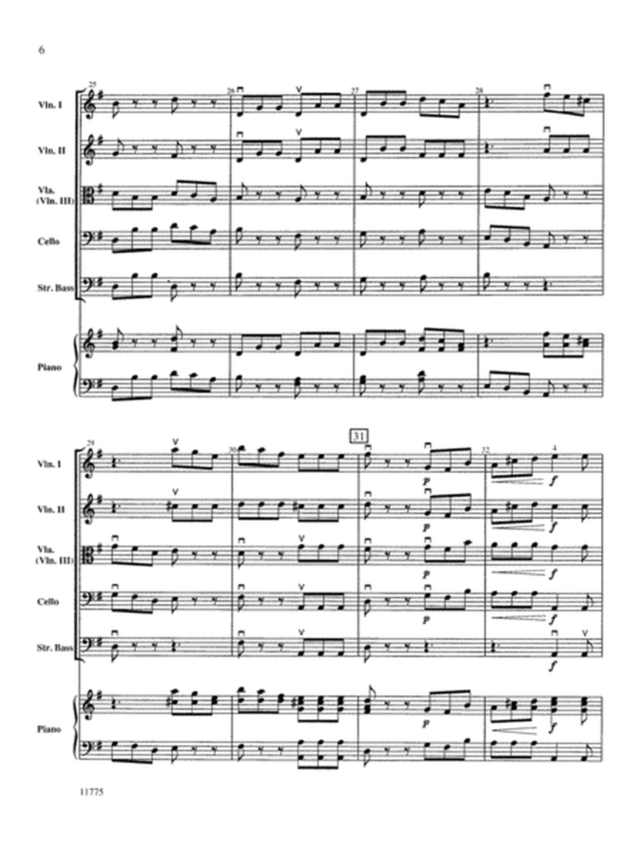 Shepherd's Hymn: Score