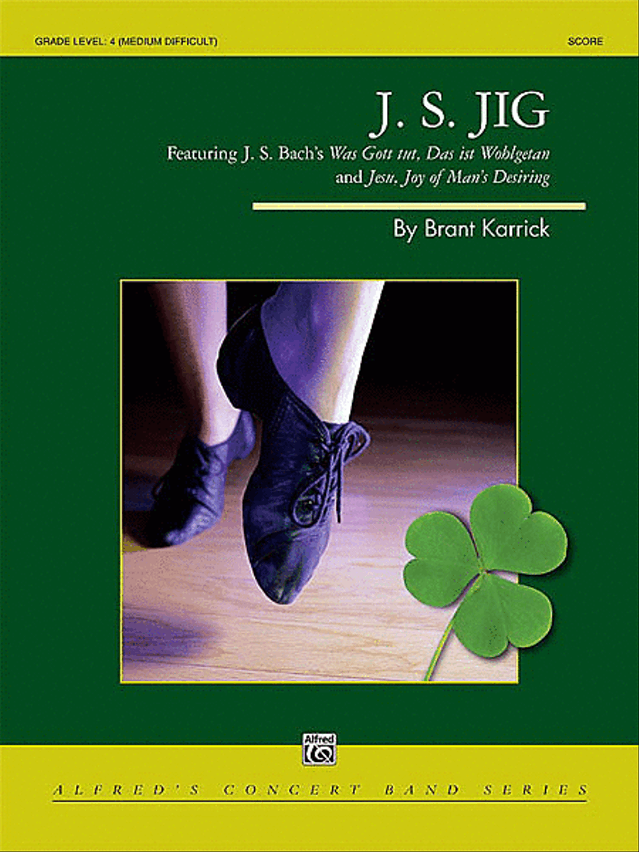 J. S. Jig Concert Band scores gallery preview page 1