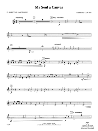My Soul a Canvas: E-flat Baritone Saxophone