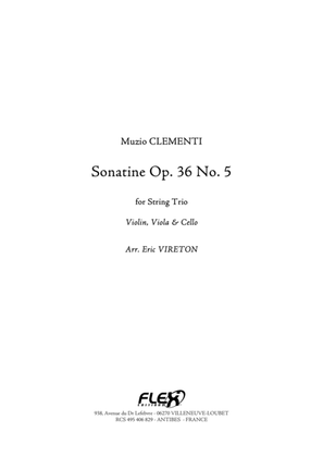 Sonatine Opus 36 No. 5