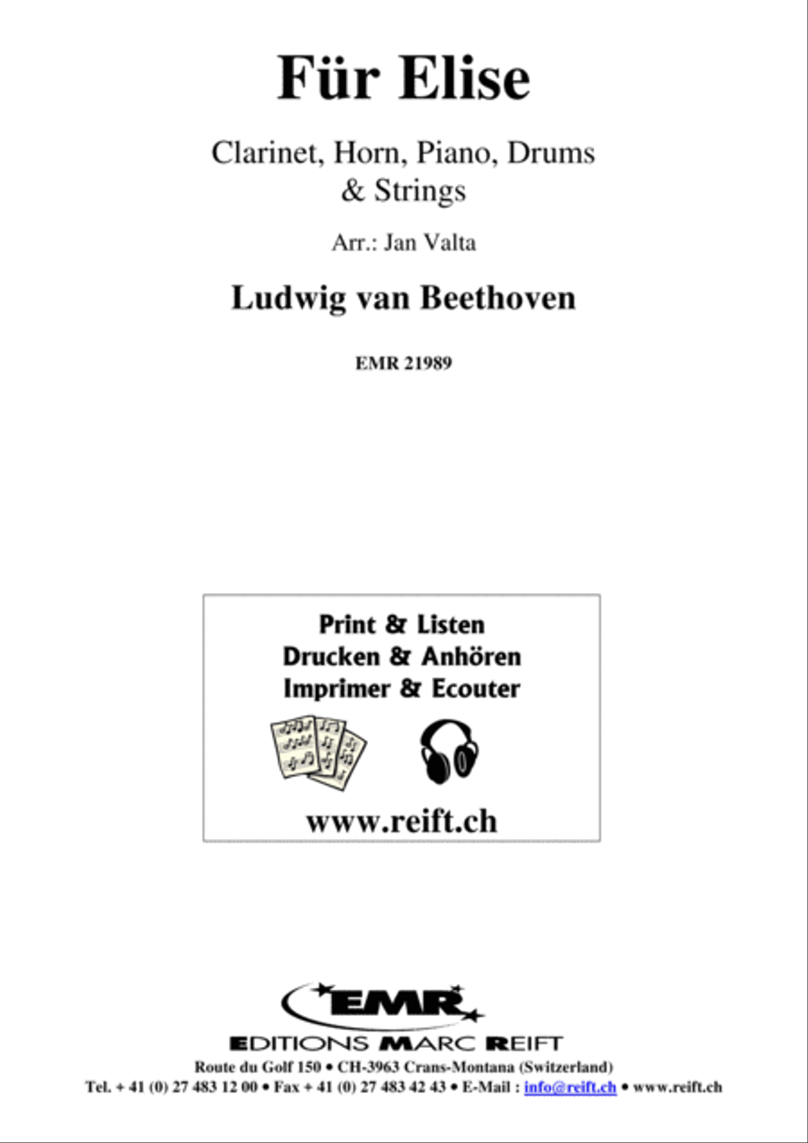 Fur Elise Fur Elise Clarinet scores gallery preview page 2