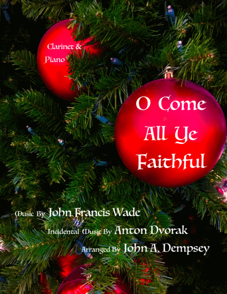 O Come All Ye Faithful (Clarinet and Piano) image number null