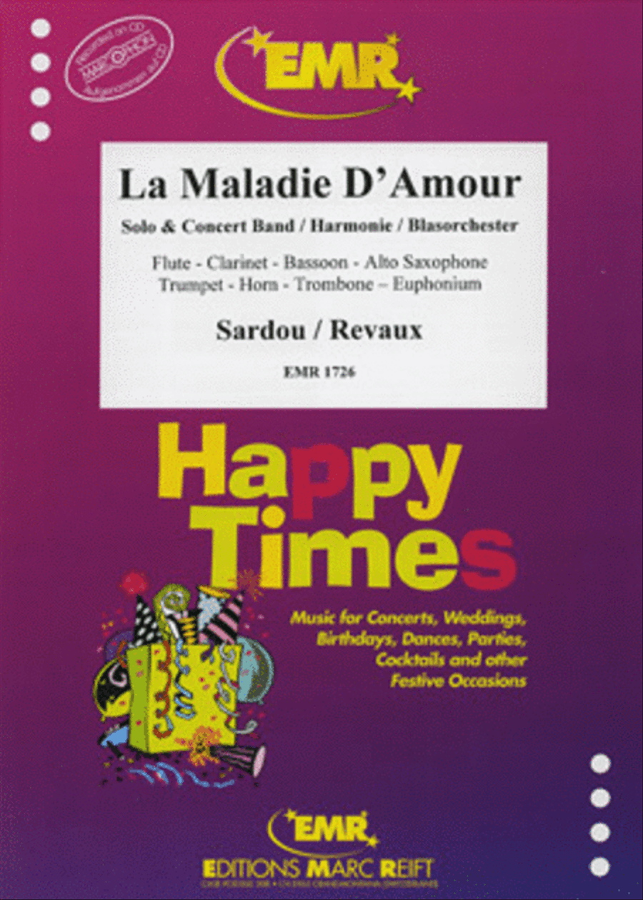 La Maladie D'Amour Concert Band scores gallery preview page 1