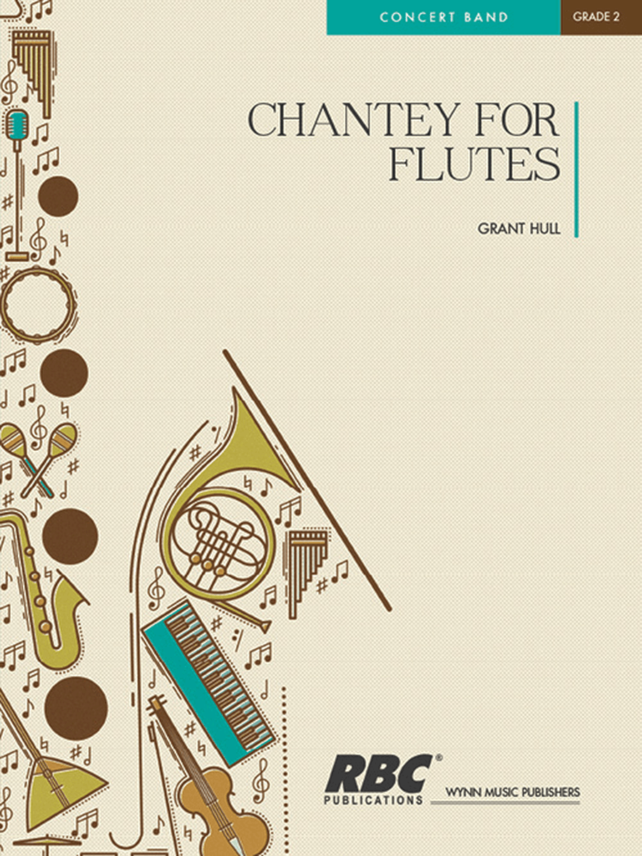 Chantey For Flutes Concert Band scores gallery preview page 1