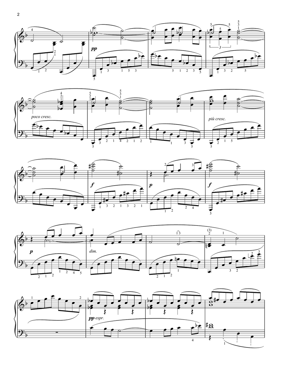 Reverie Piano Solo scores gallery preview page 2