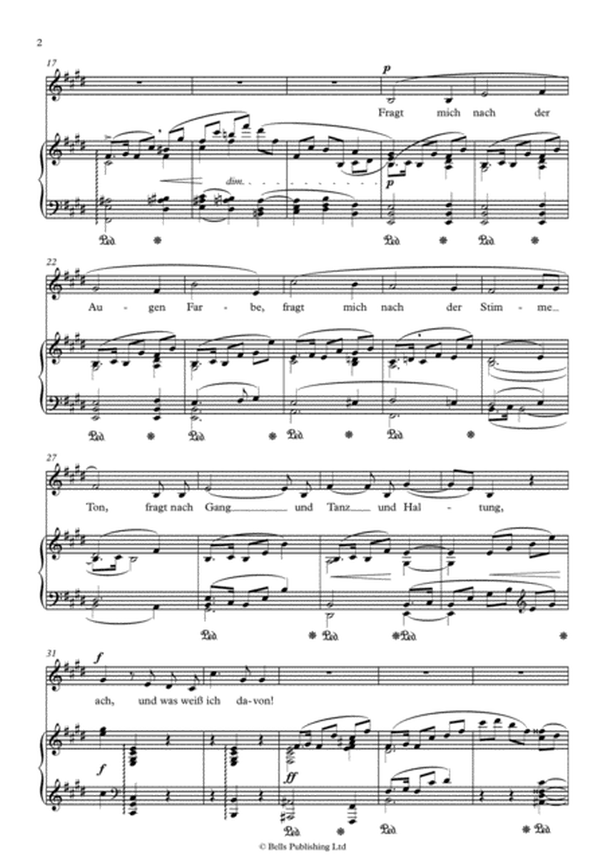 Nichts, Op. 10 No. 2 (E Major)