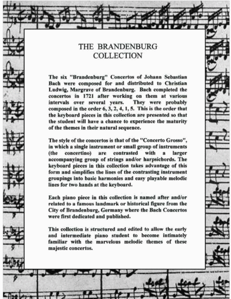 The Brandenburg Solo Piano Collection - #11 - Albreght the Bear