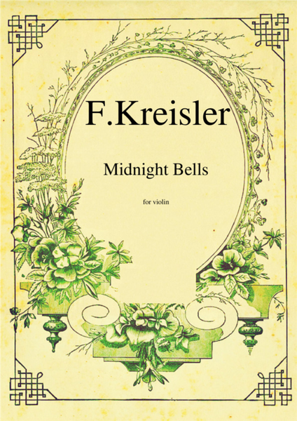 Midnight Bells by Fritz Kreisler for violin and piano